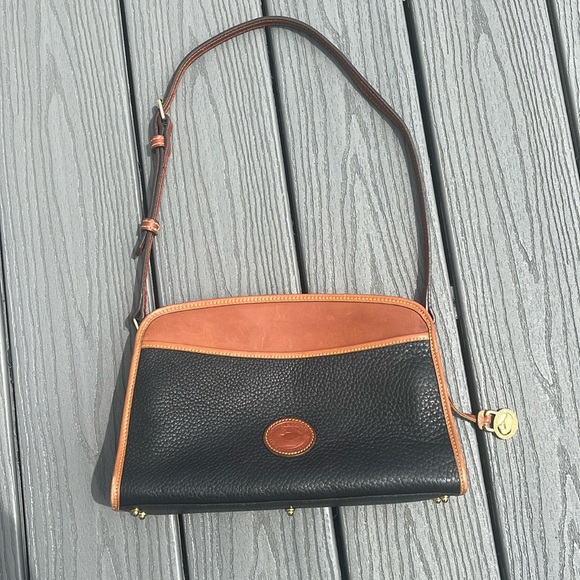 Dooney & Burke Small Leather Shoulder Bag - Picture 2 of 7